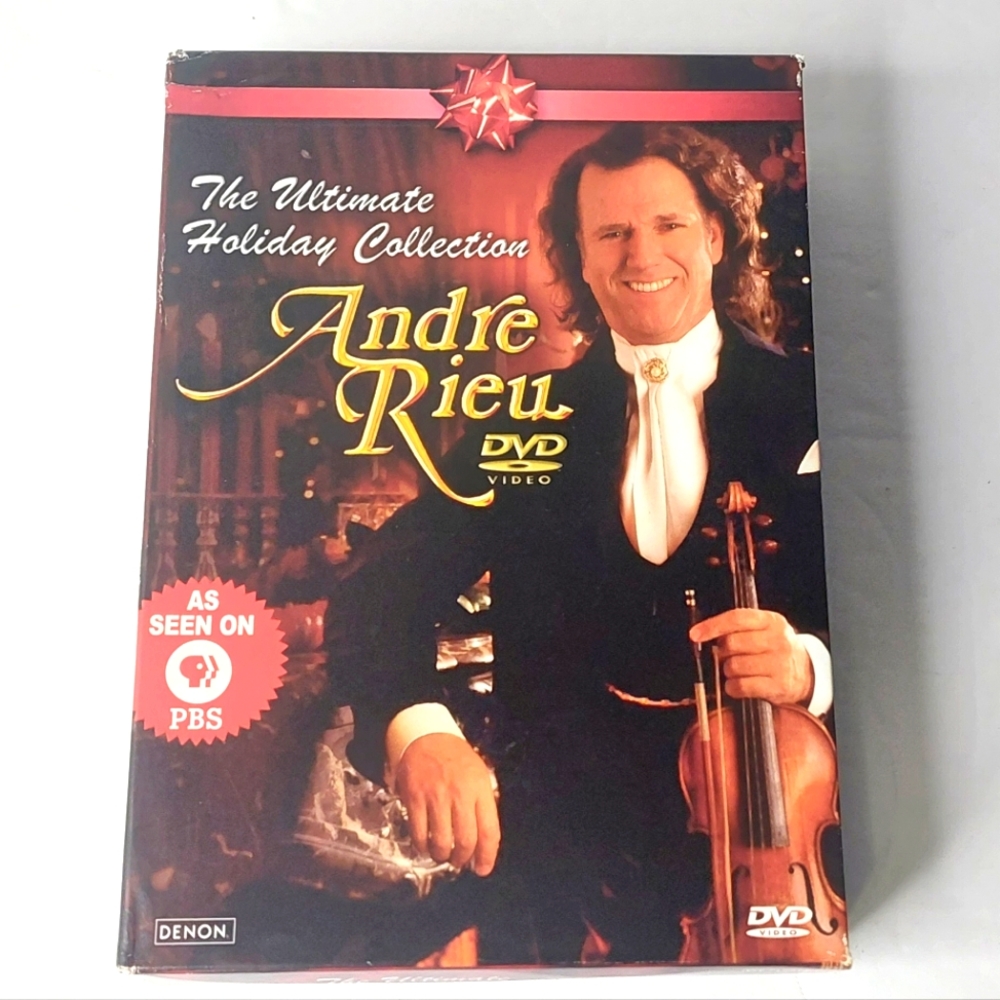 Andre Rieu The Ultimate Holiday Collection 3 DVD Set